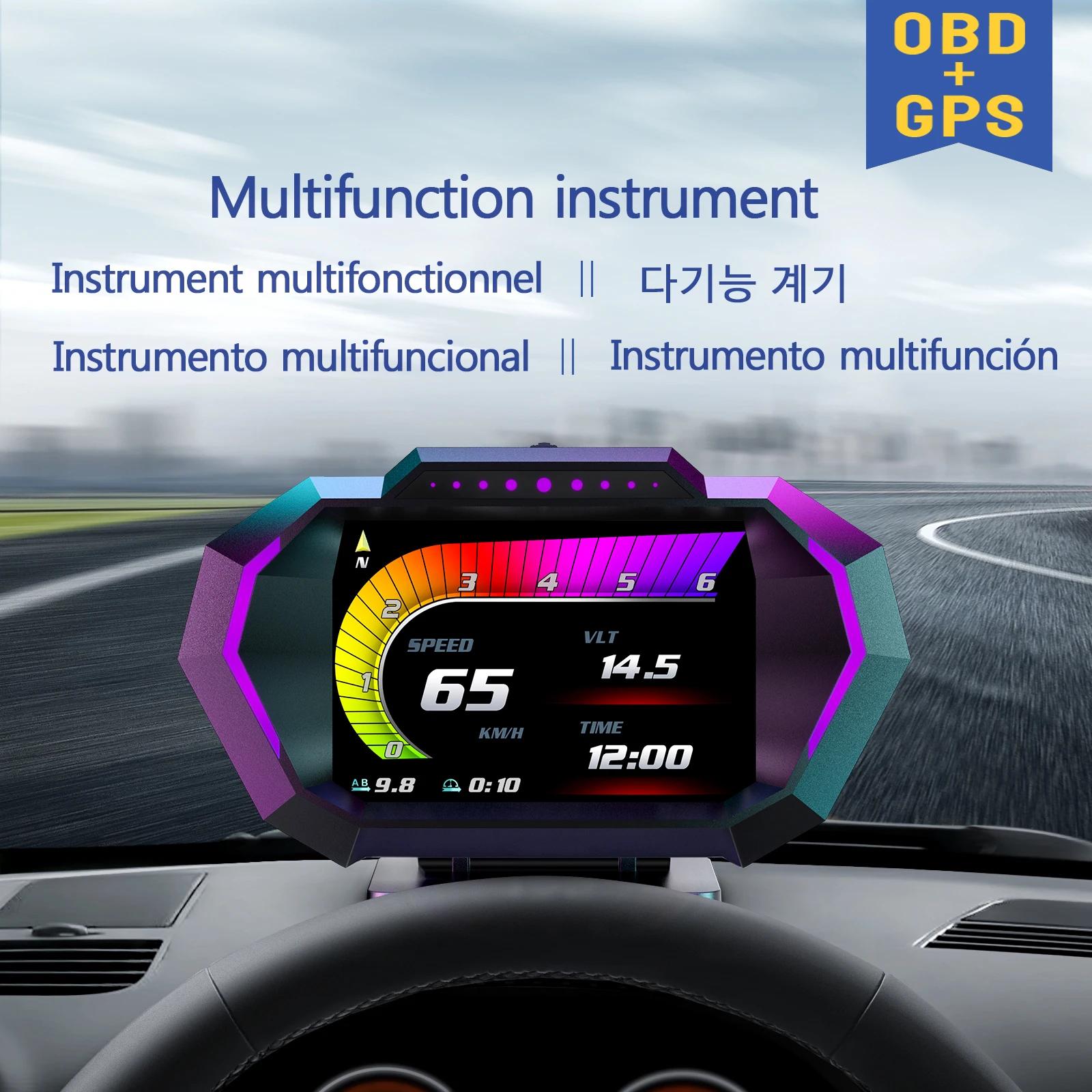 P24  ÷ OBDII Ʈ  ӵ, RPM а, OBD + GPS ý ,  Һ  溸